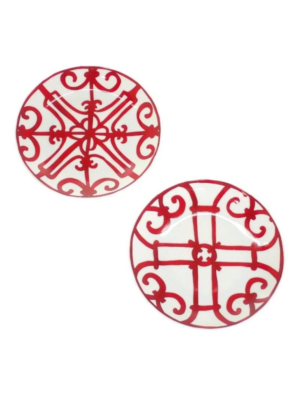 Hermes Guadalquivir Bread Plate No5 No6 Set of 2 Tableware Ceramic Kitchen